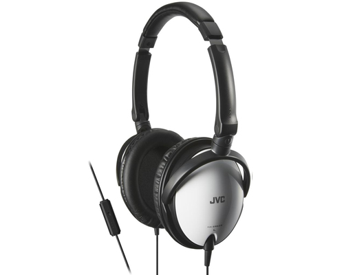 JVC HA-SR625-W-E Around-ear lightweight headphones with remote & mic