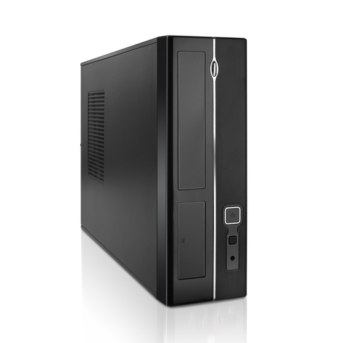 TooQ TQC-3002U3-B computer case Low Profile (Slimline) Black 500 W