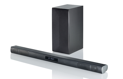 LG LAS455H soundbar speaker Black 2.1 channels 320 W