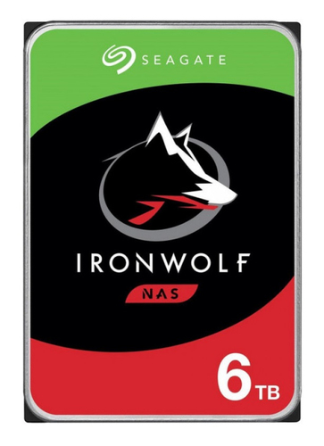 Seagate IronWolf ST6000VN001 internal hard drive 6 TB 5400 RPM 256 MB 3.5″ Serial ATA III