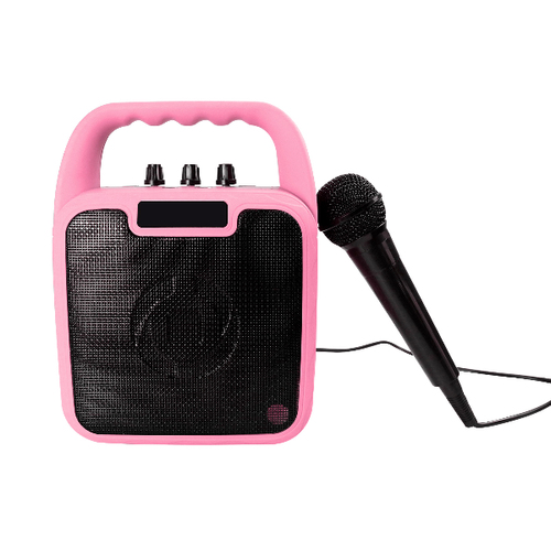 Celly WL SPEAKER + MIC + STICKER PK Mono portable speaker Black, Pink 10 W