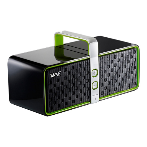 Hercules BT03 Stereo portable speaker Black, Green 12 W