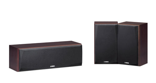 Yamaha NS-P51 speaker set 110 W Home theatre Walnut 2.1 channels 2-way 180 W