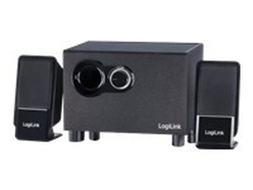 LogiLink Active Speaker System speaker set 10 W PC Black 2.1 channels 2-way 4 W