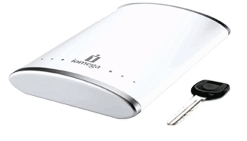 Iomega eGo Alpine White Portable Hard Drive 250 GB external hard drive 5400 RPM USB 2.0