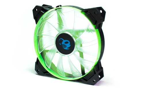 Deep Gaming Deep Wind 120mm Computer case Fan 12 cm Black, Green