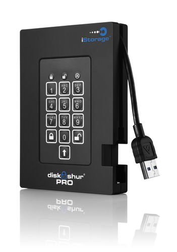 iStorage diskAshur Pro FIPS USB3 256-bit SSD 512GB
