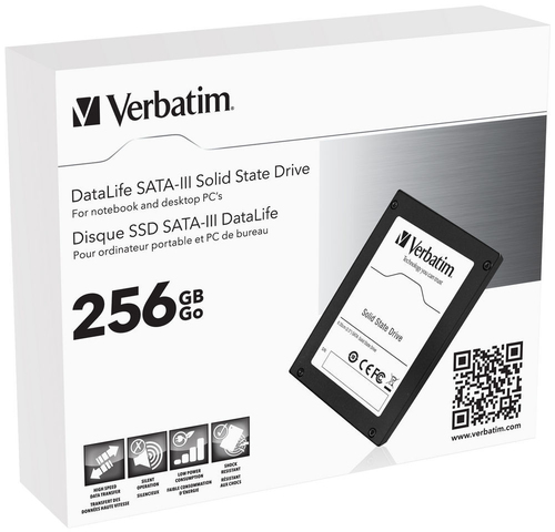 Verbatim DataLife 256 GB 2.5″ Serial ATA III