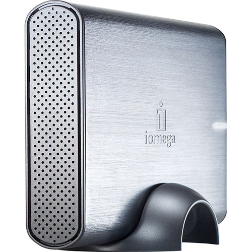 Iomega Prestige Desktop Hard Drive, 2.0TB external hard drive 2 TB 7200 RPM 3.5″ USB 2.0 Silver