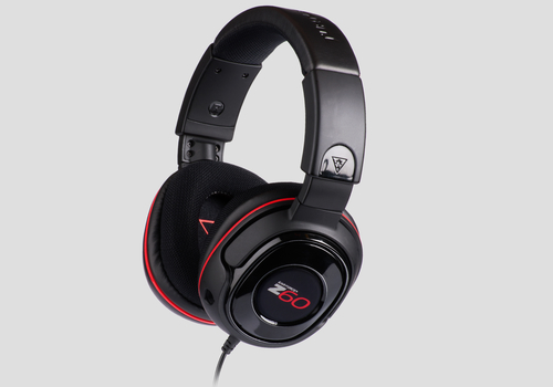 Turtle Beach Ear Force Z60 Headset Wired Head-band Gaming Black, Red