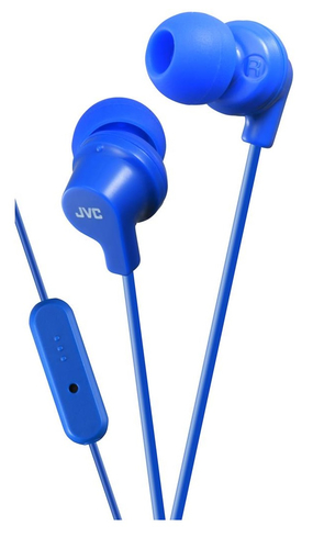 JVC HA-FR15-A-E Colourful inner ear headphones with remote & mic