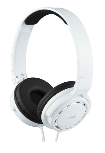 JVC HA-S520-W-E Headphones Wired Head-band Music Black, White