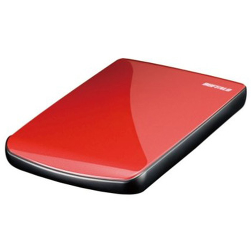 Buffalo MiniStation Lite 500GB external hard drive 5400 RPM 2.5″ USB 2.0 Red