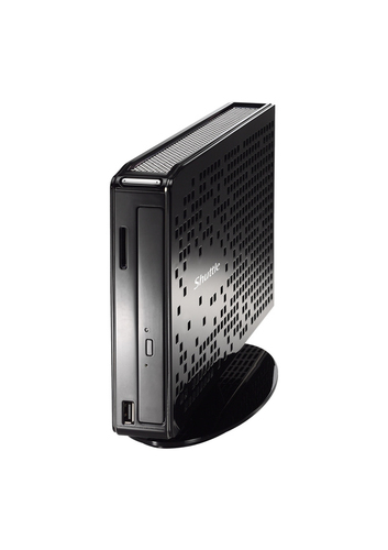 Shuttle XS35GS V2 PC/workstation barebone Black D525 Intel NM10 BGA 559 1.8 GHz