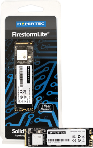 Hypertec FirestormLite 1TB M.2 2280 PCIe Gen3x4 NVMe SSD; 2132MB/s read 1600MB/s write
