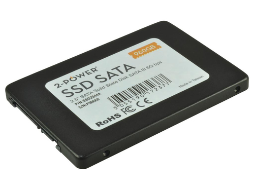 2-Power 960GB SSD 2.5 SATA 111 6Gbps