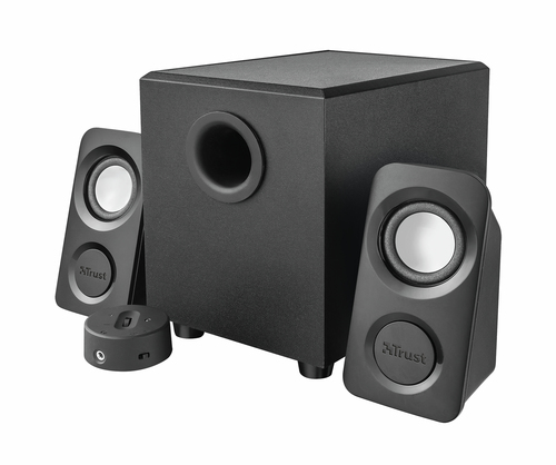 Trust Avedo 2.1 speaker set 14 W PC Black 2.1 channels 2-way 7 W