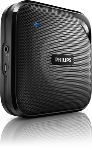 Philips BT2500B/93 portable/party speaker Mono portable speaker Black 3 W