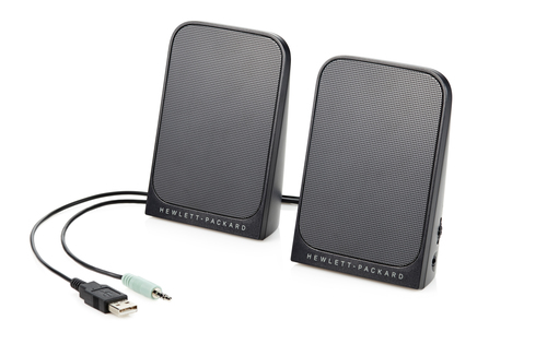 HP D9J19AT loudspeaker Black Wired