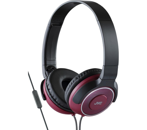 JVC HA-SR225-R-E headphones/headset Wired Head-band Calls/Music Red