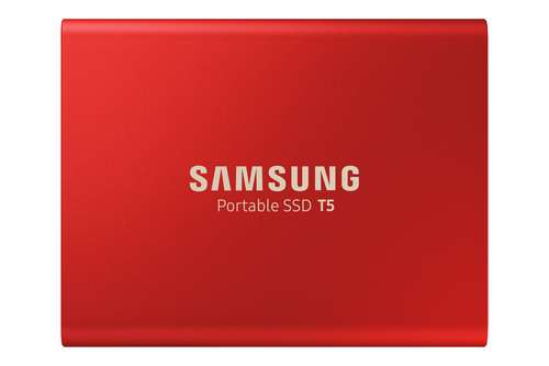 Samsung T5 500 GB USB Type-C 3.2 Gen 2 (3.1 Gen 2) Red