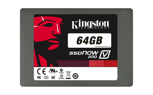 Kingston Technology SSDNow V200 64 GB 2.5″ Serial ATA III