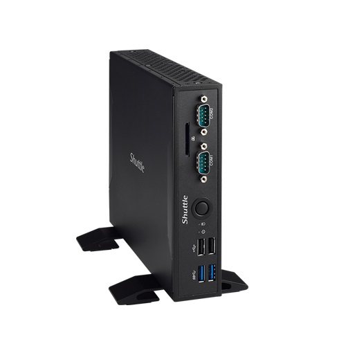 Shuttle XPC slim DS67U Intel® Celeron® 3855U 4 GB DDR3L-SDRAM 32 GB SSD Windows 10 Mini PC Black
