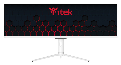 itek GGF computer monitor 111.2 cm (43.8″) 3840 x 1080 pixels 4K Ultra HD LED White