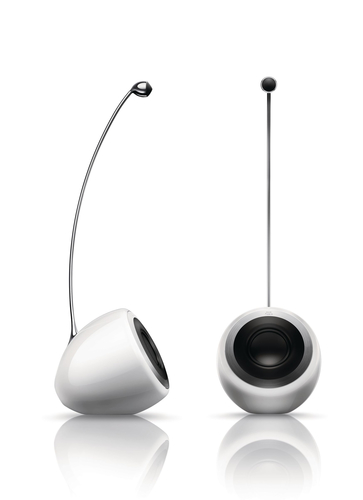 Philips Fidelio Design collection PS1/12 speaker set 200 W Home theatre Black, White