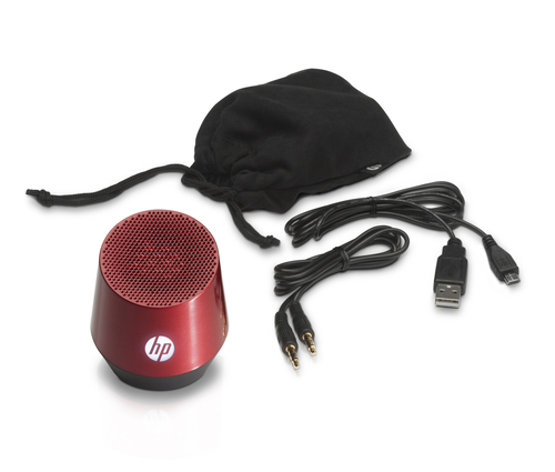 HP H5M97AA portable/party speaker Red
