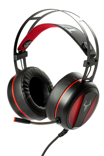 itek ITHH800 headphones/headset Wired Head-band Gaming Black