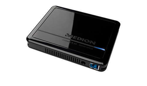 MEDION MD 90194 1TB external hard drive 5400 RPM 2.5″ USB Type-B 3.2 Gen 1 (3.1 Gen 1) Black