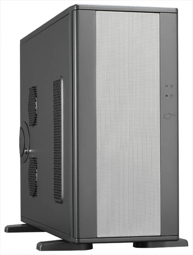 Chieftec CH-01B-B-SL computer case Midi Tower Black, Silver 400 W