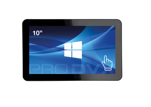 ProDVX IPPC-10 Intel® Celeron® N3160 25.4 cm (10″) 1024 x 600 pixels Touchscreen All-in-One PC 4 GB DDR3L-SDRAM 64 GB SSD Black