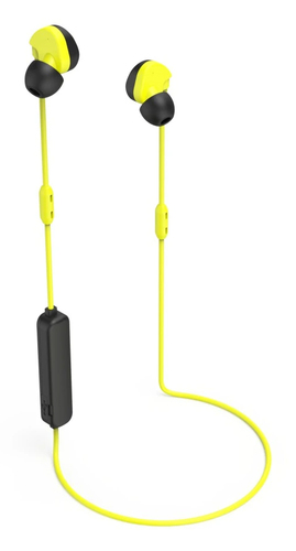 Hama Freedom Athletics II Headset Wireless Ear-hook, In-ear Sports Bluetooth Black, Yellow