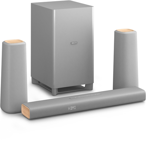 Philips CSS5330G/12 speaker set 340 W Grey 3.1 channels 40 W Bluetooth