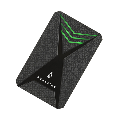 SureFire Gaming external hard drive 2 TB 2.5″ Micro-USB B 3.2 Gen 1 (3.1 Gen 1) Black, Grey