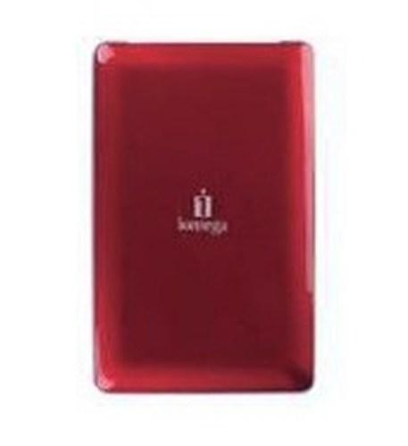 Iomega eGo 500GB USB 2.0 external hard drive 5400 RPM 2.5″ Red
