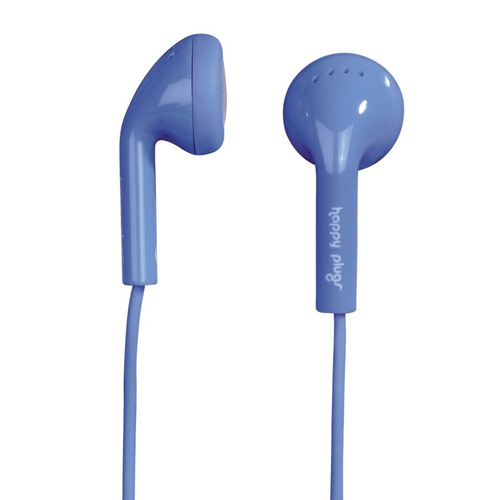 Happy Plugs 77003 headphones/headset Wired In-ear Blue