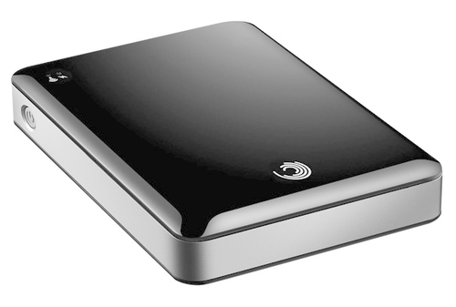 Seagate GoFlex Satellite 500GB external hard drive Wi-Fi 2.5″ Black