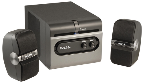 NGS Black Diamond 2.1 speaker set 20 W PC 2.1 channels 1-way