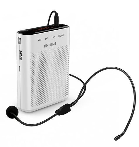 Philips SBM210/93 portable/party speaker Mono portable speaker Black, White 3 W