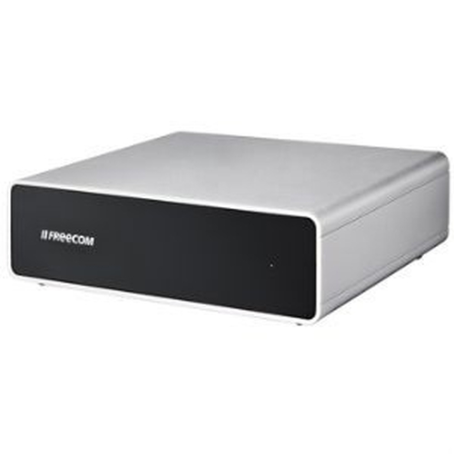 Freecom Quattro 500GB external hard drive 3.5″ USB 2.0 Black, Silver