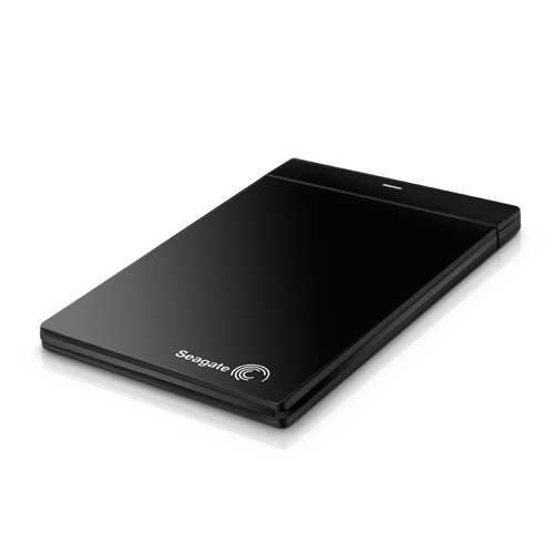 Seagate 500GB Slim Portable Mac external hard drive Variable 2.5″ USB 2.0 Black