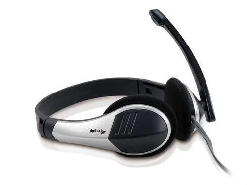 Equip 245300 headphones/headset Wired Head-band Calls/Music Black, Silver