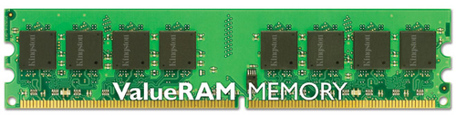 Kingston Technology ValueRAM 8GB 800MHz DDR2 ECC CL6 DIMM (Kit of 2) memory module 2 x 4 GB