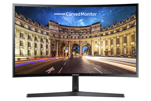Samsung C24F396FHU computer monitor 59.7 cm (23.5″) 1920 x 1080 pixels Full HD LED Black