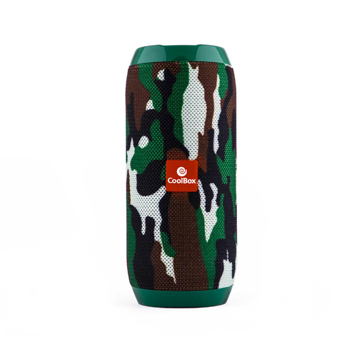 CoolBox CoolTube Stereo portable speaker Camouflage 10 W