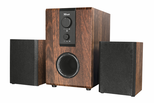Trust Silva 2.1 speaker set 32 W PC/Laptop Wood 2.1 channels 2-way 16 W
