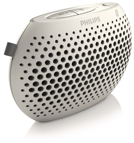 Philips SBT10WHI/00 portable/party speaker White 2 W